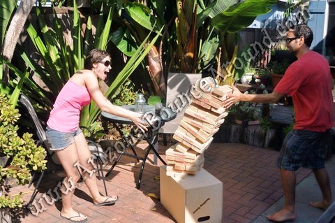 Giant Jenga game rental Phoenix